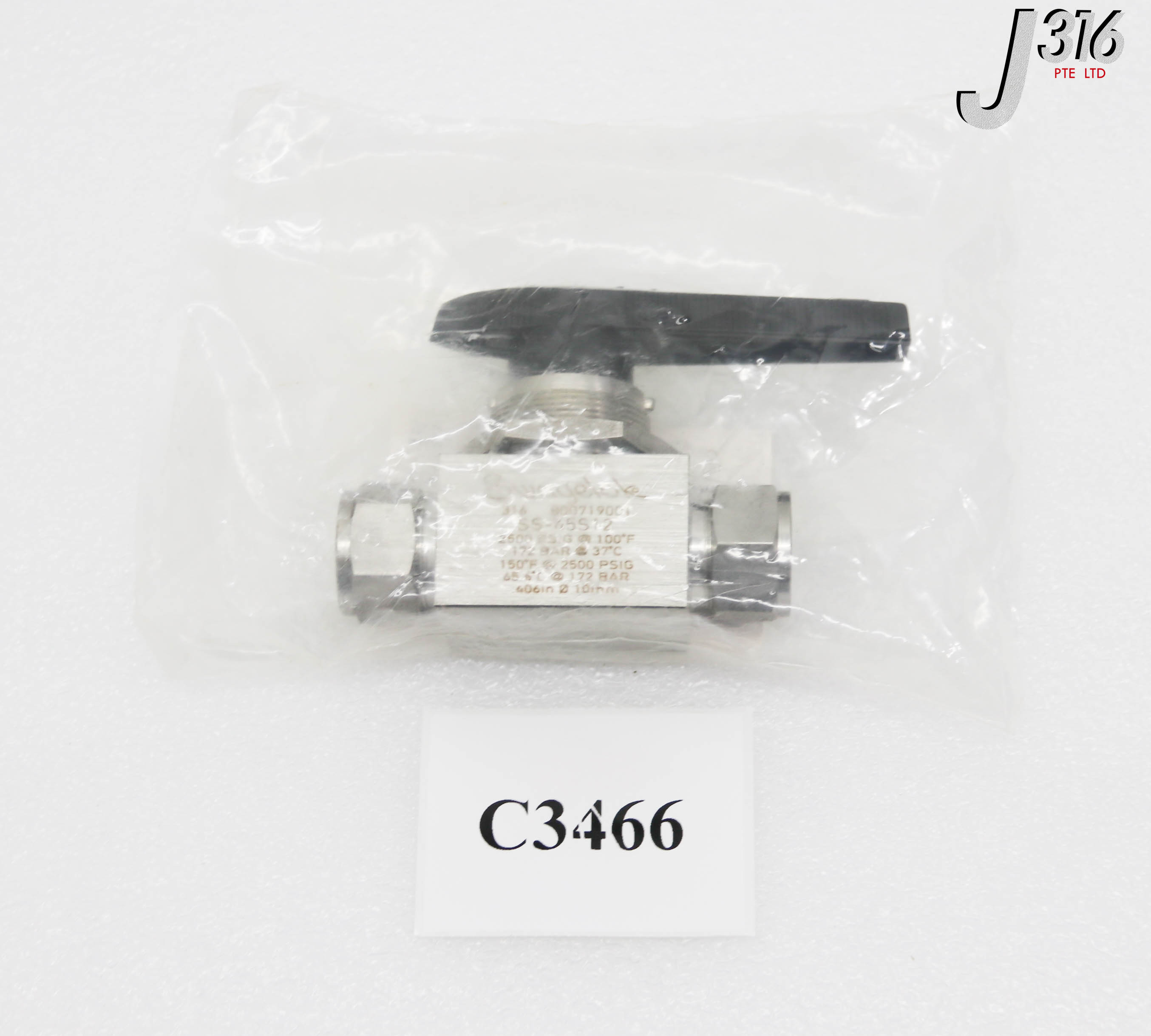 リクエスト品 C3466 SWAGELOK BALL VALVE, 3/4